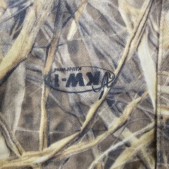 Macks Prairie Wings Shorts 38x10 Camo Cargo Killer Weed Baggy Loose Adjustable - Picture 3 of 15